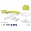 Multifunctional Ecopostural hydraulic stretcher: three bodies, with white scissor structure and facial hole (62 x 200 cm)